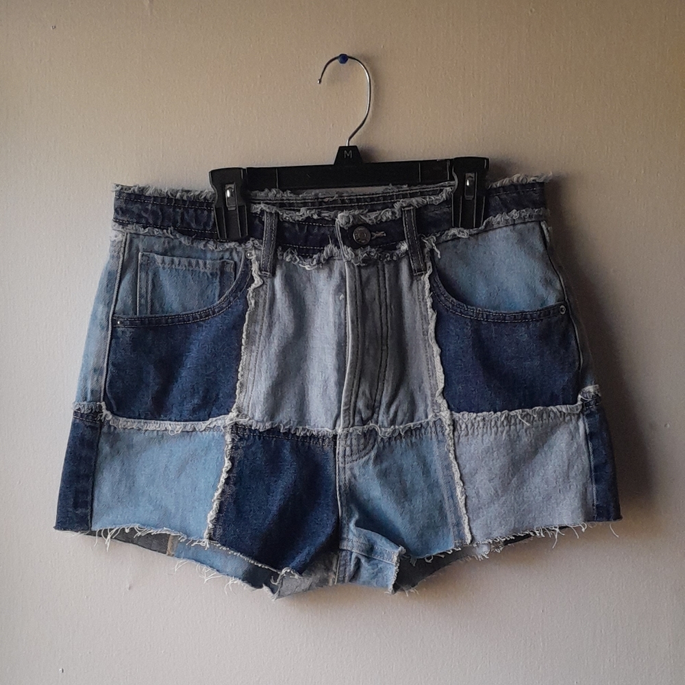 wild fable patchwork shorts